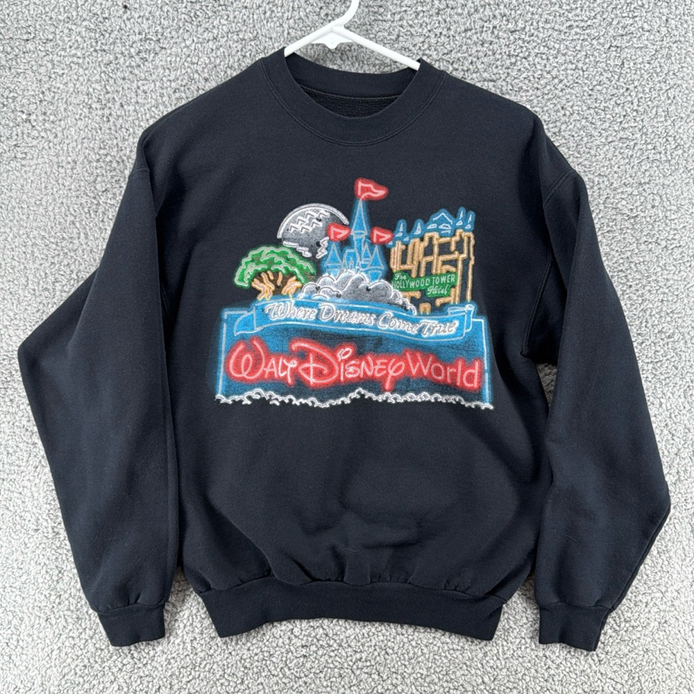 Vintage Walt Disney Where Dreams Come True Crewneck Sweatshirt Men's Sz Small